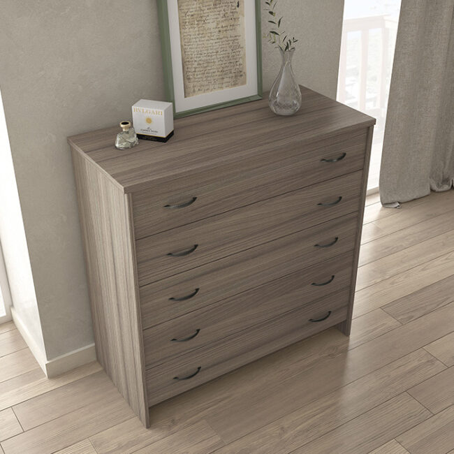 Συρταριέρα δωματίου με πέντε συρτάρια